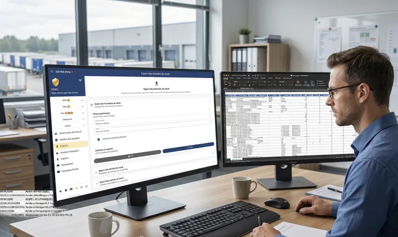 Export Excel rapports GSE-Web