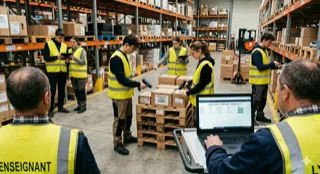 GSE-Web dans un lycée logistique en formation
